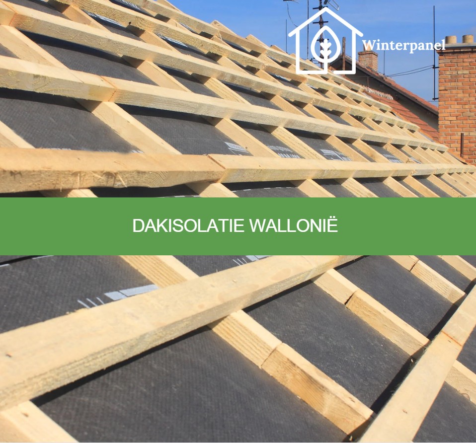 Dakisolatie Wallonië